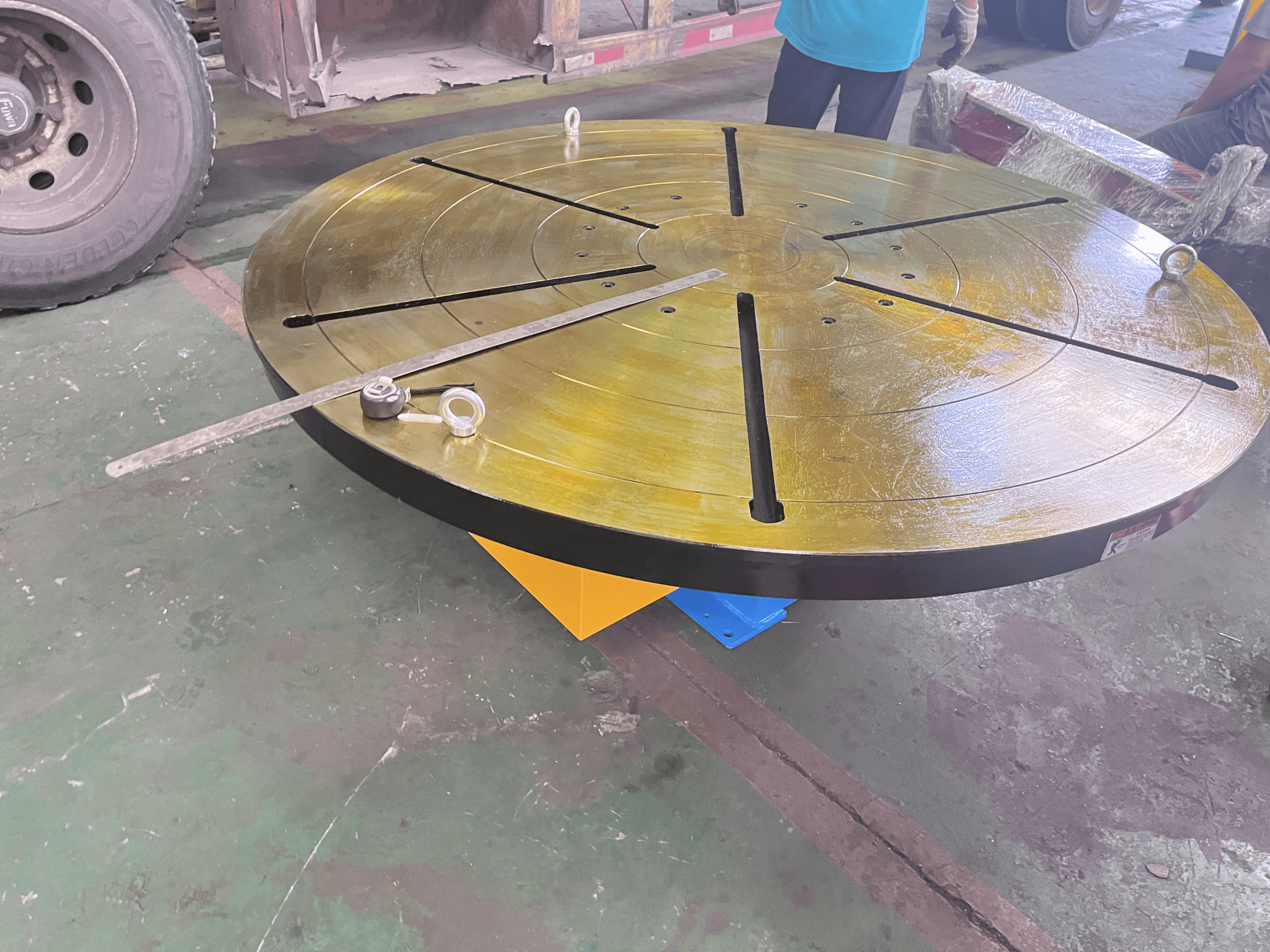 30 Ton Rotary Welding Turntable_3