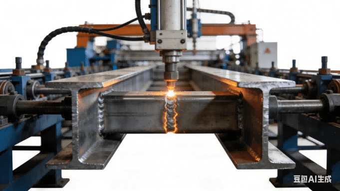H Beam Welding Line - High Efficiency & Precision for Steel Fabrication